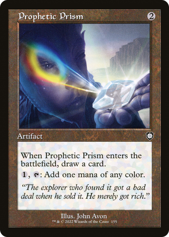 {C} Prophetic Prism (Retro) [The Brothers' War Commander][BRC 155]