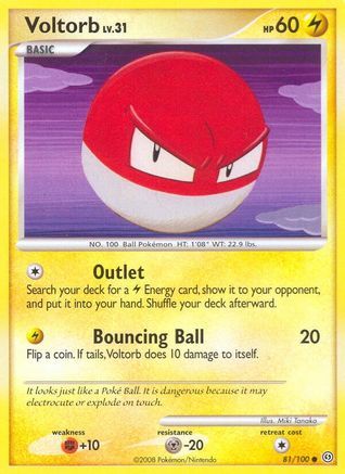 [PKM] Voltorb (81/100) [Diamond & Pearl: Stormfront]