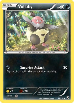 [PKM] Vullaby (72/114) [Black & White: Base Set]