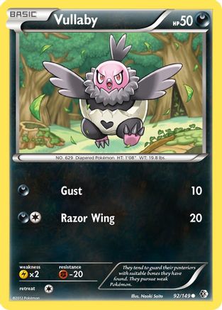 [PKM] Vullaby (92/149) [Black & White: Boundaries Crossed]