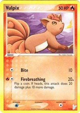 [PKM] Vulpix (7/12) [EX: Trainer Kit 2 - Minun]