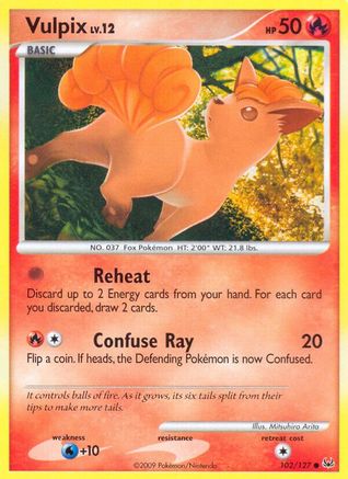 [PKM] Vulpix (102/127) [Platinum: Base Set]