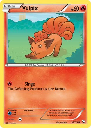 [PKM] Vulpix (18/124) [Black & White: Dragons Exalted]