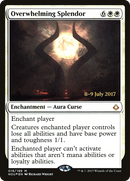 {R} Overwhelming Splendor [Hour of Devastation Prerelease Promos][PR HOU 019]