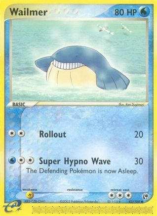 [PKM] Wailmer (83/100) [EX: Sandstorm]