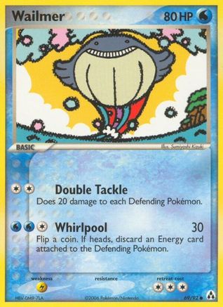 [PKM] Wailmer (69/92) (Stamped) [EX: Legend Maker]