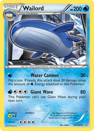 [PKM] Wailord (26/124) [Black & White: Dragons Exalted]