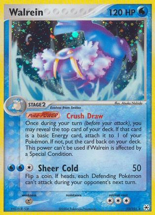 [PKM-R] Walrein (15/101) [EX: Hidden Legends]