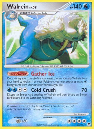 [PKM-R] Walrein (36/111) [Platinum: Rising Rivals]
