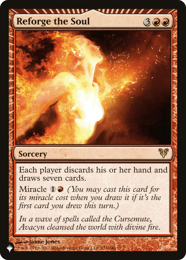 {R} Reforge the Soul [LIST AVR-151] : (miracle)