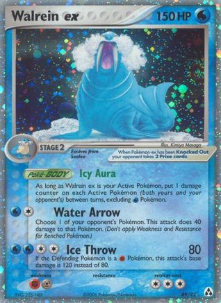 [PKM] Walrein ex (89/92) [EX: Legend Maker]