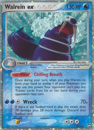 [PKM] Walrein ex (99/108) [EX: Power Keepers]