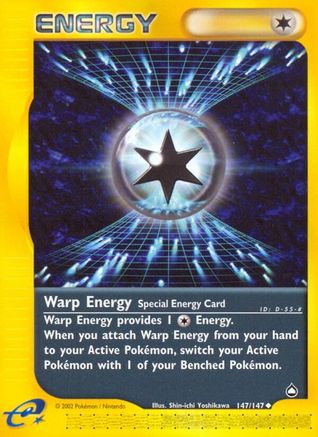 [TR] Warp Energy (147/147) [Aquapolis]