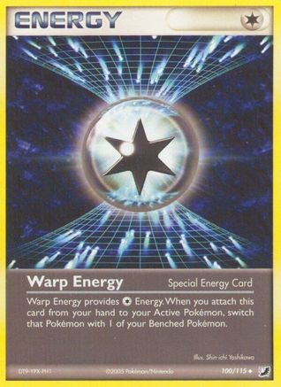 [TR] Warp Energy (100/115) (Stamped) [EX: Unseen Forces]
