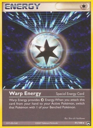 [TR] Warp Energy (91/108) (Stamped) [EX: Power Keepers]