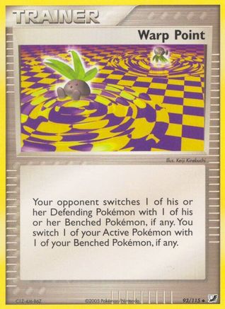 [PKM] Warp Point (93/115) [EX: Unseen Forces]