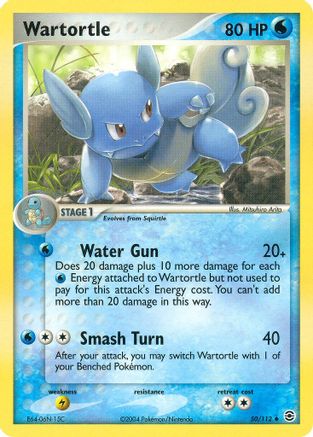 [PKM-C] Wartortle (50/112) [EX: FireRed & LeafGreen]