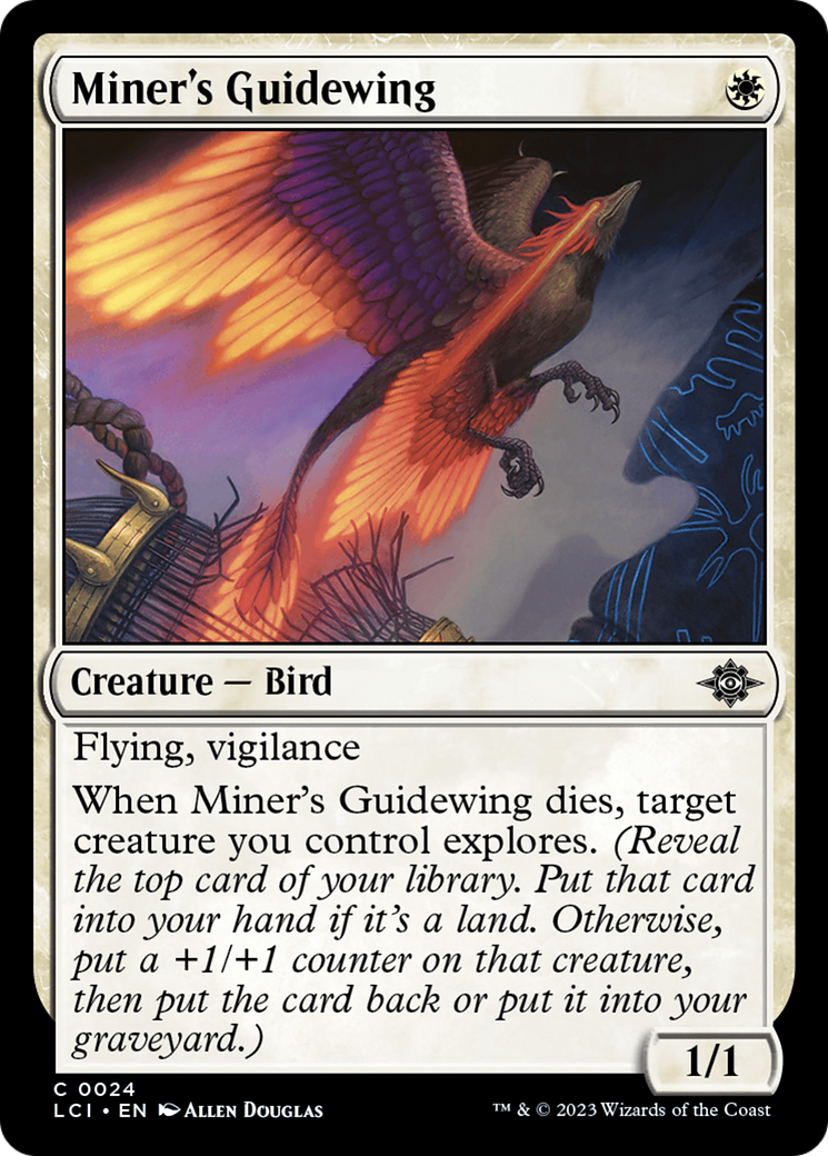 {@C} Miner's Guidewing [The Lost Caverns of Ixalan][LCI 024]