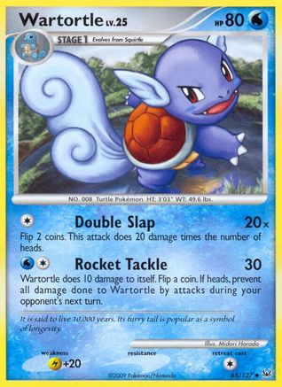 [PKM] Wartortle (65/127) [Platinum: Base Set]