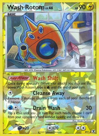 [PKM] Wash Rotom (RT5) [Platinum: Rising Rivals]