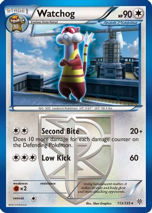 [PKM] Watchog (113/135) [Black & White: Plasma Storm]