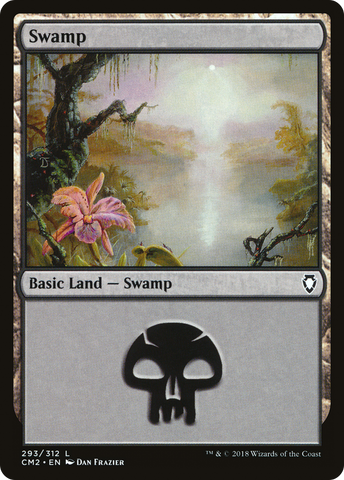 {B}[CM2 293] Swamp (293) [Commander Anthology Volume II]