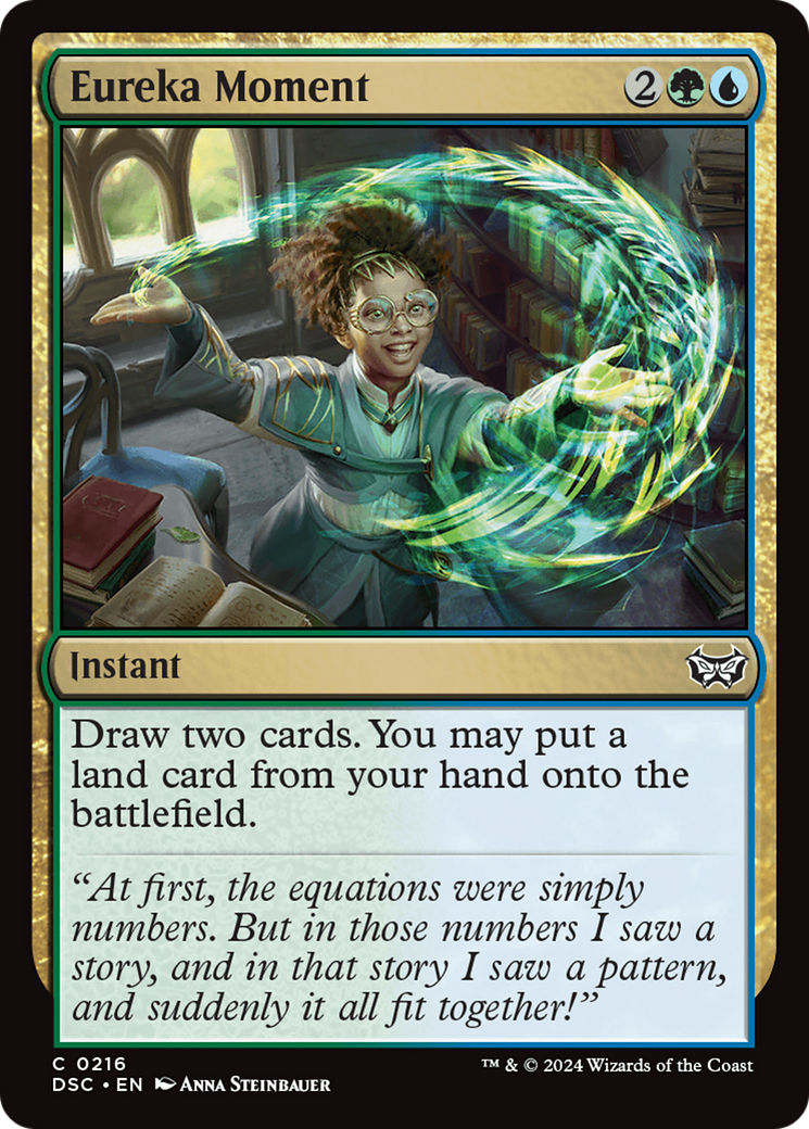 {C} Eureka Moment [Duskmourn: House of Horror Commander][DSC 216]