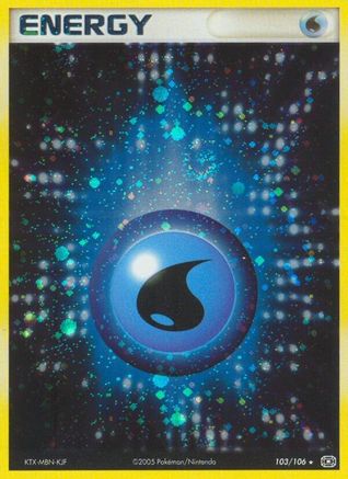 [PKM BE] Water Energy (103/106) [EX: Emerald]