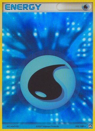 [PKM BE] Water Energy (105/108) [EX: Power Keepers]