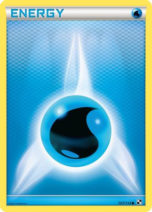 [PKM BE] Water Energy (107/114) [Black & White: Base Set]