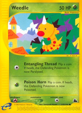 [PKM] Weedle (115/144) [Skyridge]