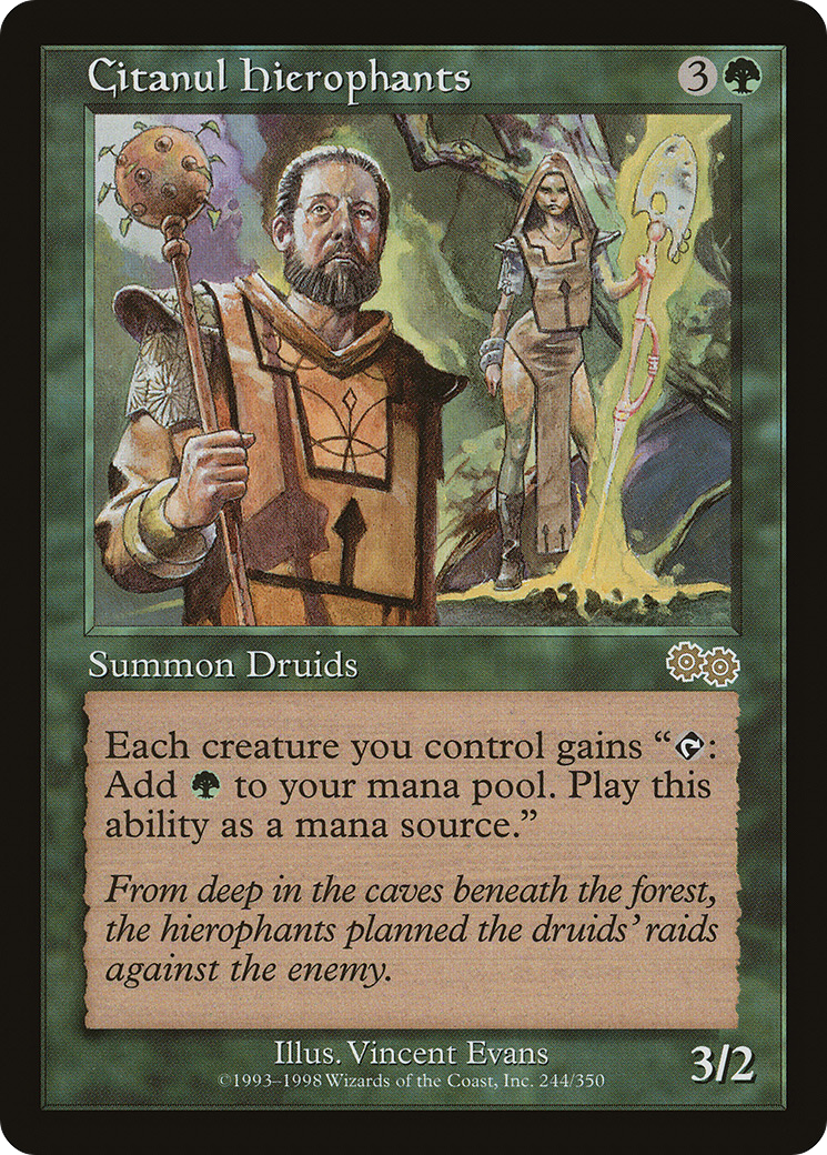 {R} Citanul Hierophants [Urza's Saga][USG 244]