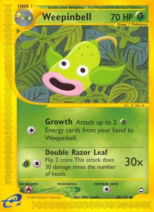 [PKM] Weepinbell (65/147) [Aquapolis]