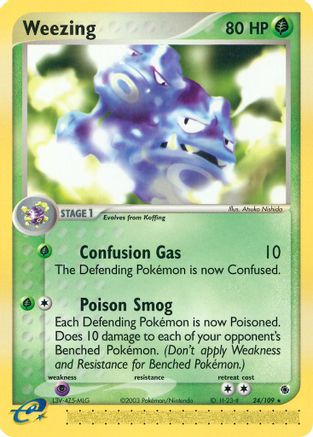 [PKM] Weezing (24/109) [EX: Ruby & Sapphire]
