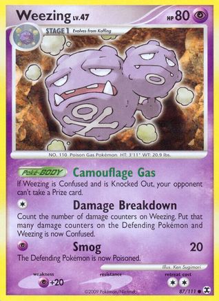 [PKM] Weezing (87/111) [Platinum: Rising Rivals]
