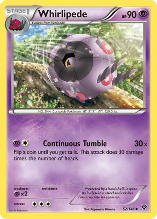 [PKM] Whirlipede (52/146) [XY: Base Set]