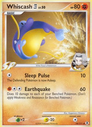 [PKM] Whiscash (54/111) [Platinum: Rising Rivals]