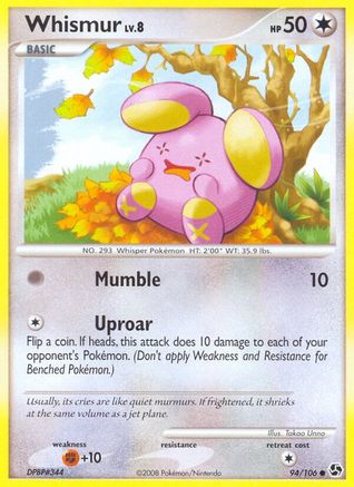 [PKM] Whismur (94/106) [Diamond & Pearl: Great Encounters]