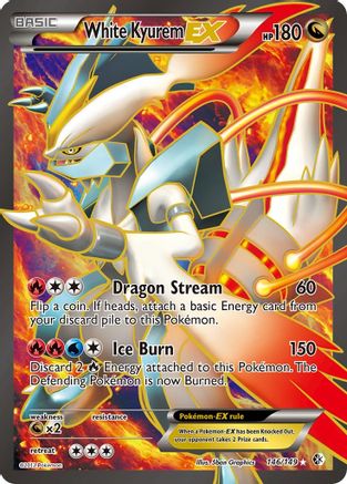 [PKM] White Kyurem EX (146/149) [Black & White: Boundaries Crossed]