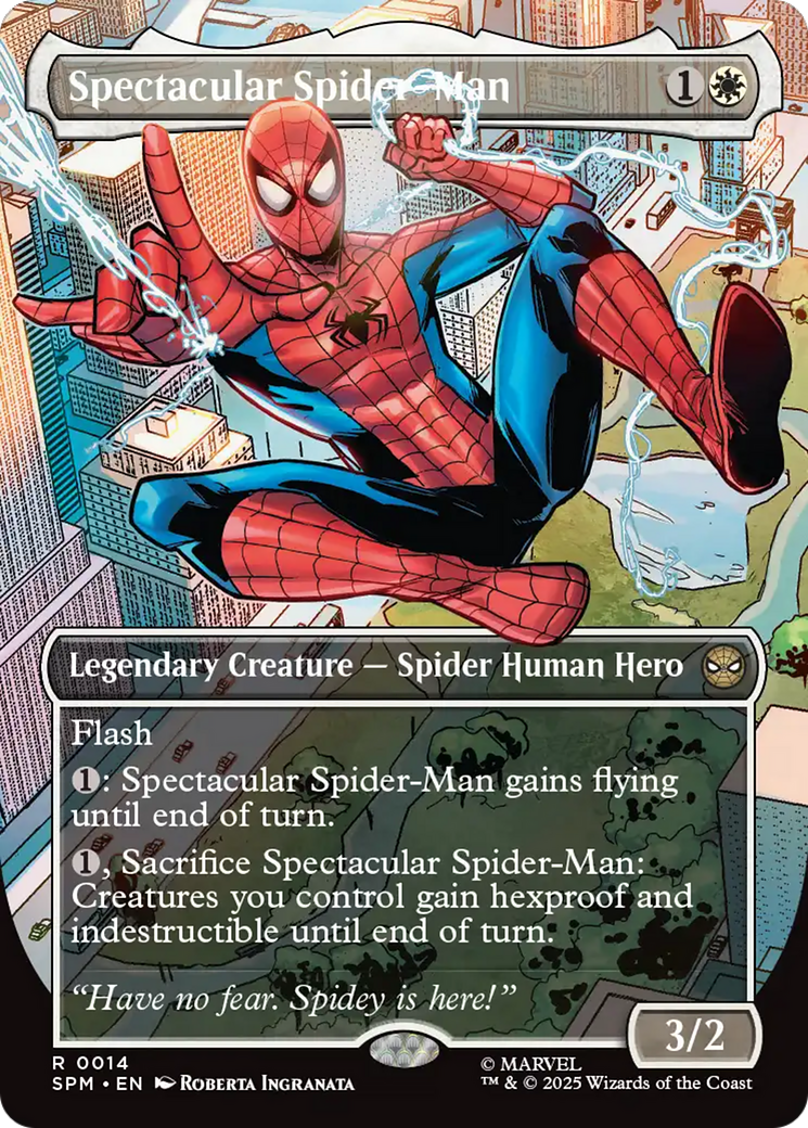{@@ SPM R} Spectacular Spider-Man (Borderless) [Marvel's Spider-Man] [SPM 014]