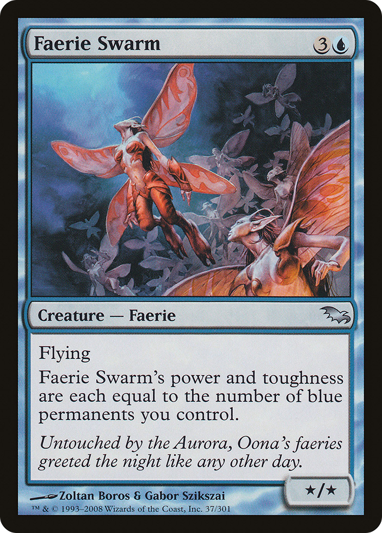 {C} Faerie Swarm [Shadowmoor][SHM 037]
