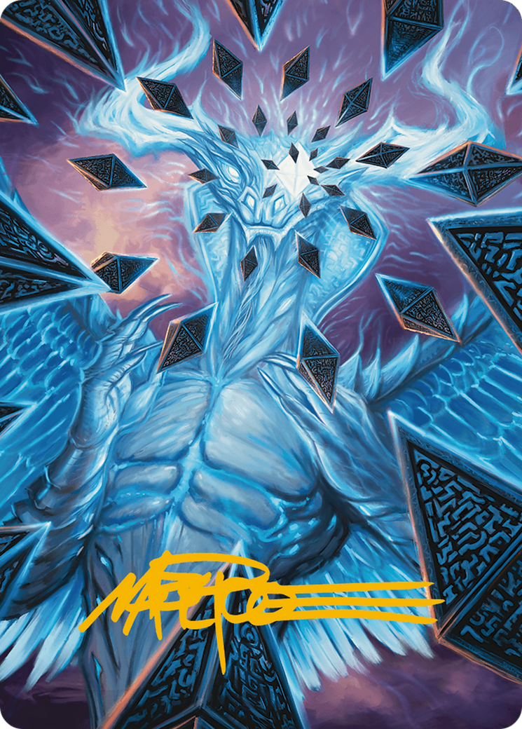 {A} Ugin's Binding Art Card (Gold-Stamped Signature) [Modern Horizons 3 Art Series][GS AMH3 036]