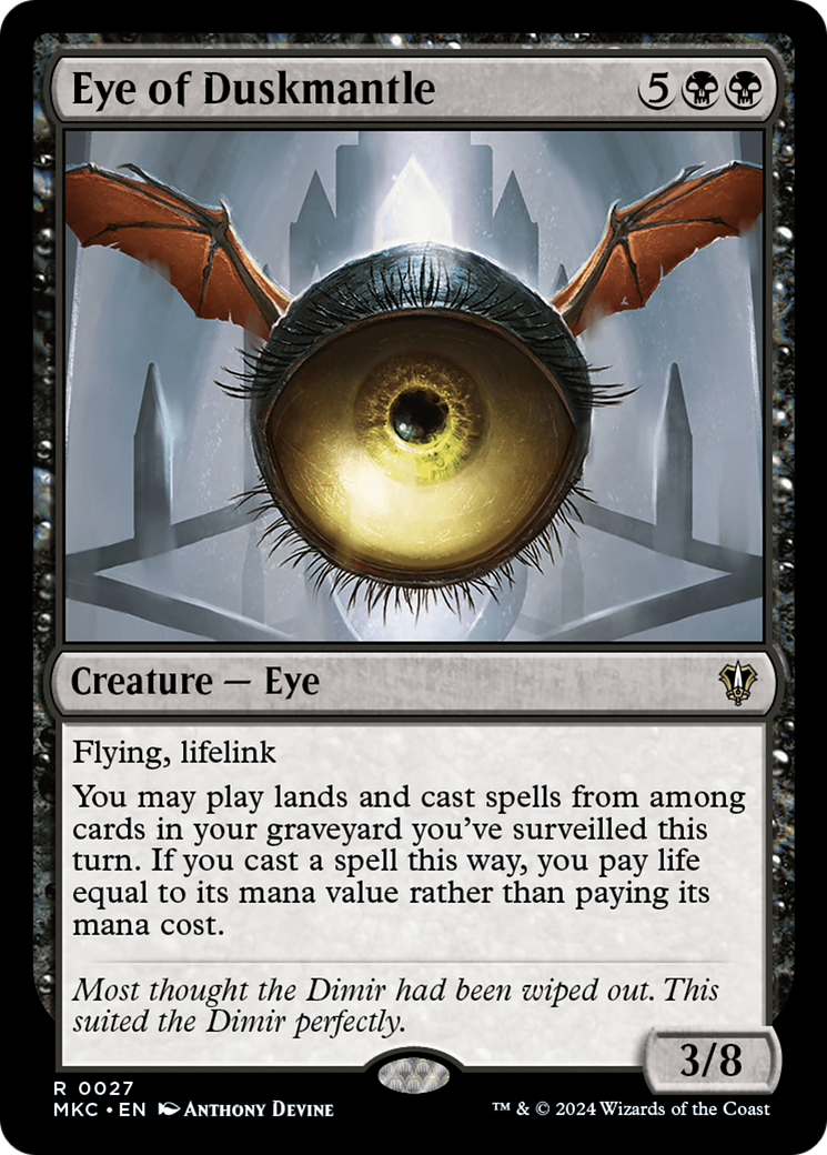 {R} Eye of Duskmantle [Murders at Karlov Manor Commander][MKC 027]