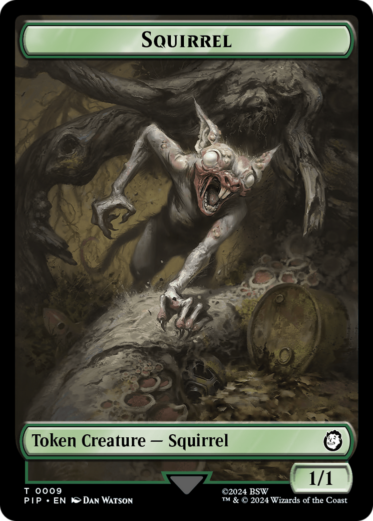 {T} Energy Reserve // Squirrel Double-Sided Token [Fallout Tokens][TPIP 21//9]