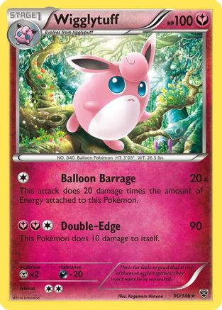 [PKM] Wigglytuff (90/146) [XY: Base Set]