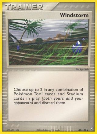[PKM] Windstorm (85/100) (Stamped) [EX: Crystal Guardians]