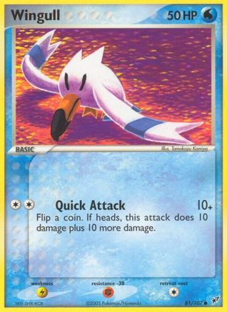 [PKM-C] Wingull (81/107) (Stamped) [EX: Deoxys]