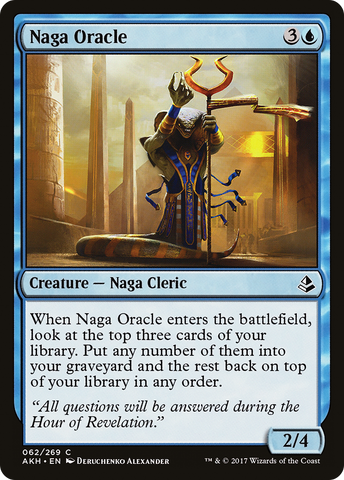 {C} Naga Oracle [Amonkhet][AKH 062]