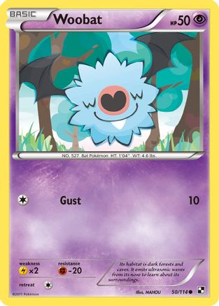 [PKM] Woobat (50/114) [Black & White: Base Set]