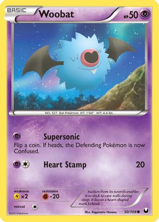 [PKM] Woobat (50/108) [Black & White: Dark Explorers]